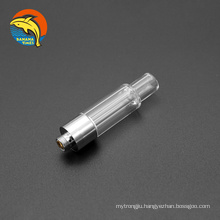 No metal contact empty glass cartridge 510 thread custom logo cbd oil cartridge 1ml